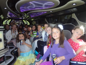 Kid Party limousine Perth
