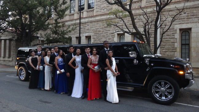 school ball limousine Perth