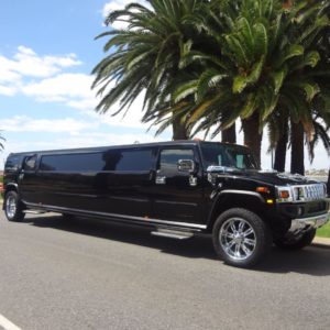Introducing Our 20-Seater Black Hummer Limousine