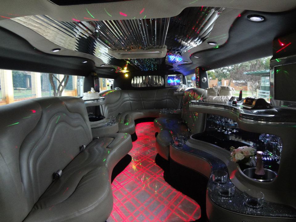 Limo with wine